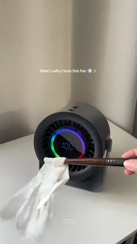 Hindi maingay pero solid💨✨ #desktopfan #silentfan #portablefan #summeressentials #goojodoq #goojodoqfan 