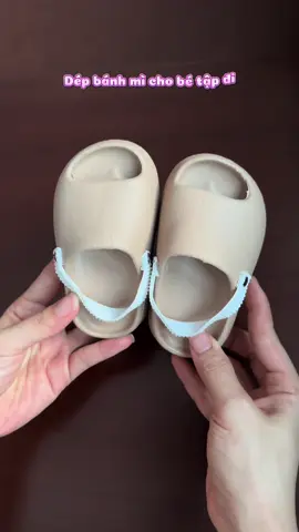 Dép bánh mì có quai tập đi cho bé trai bé gái #xuhuong #depchobe #depbetrai #depbegai #deptapdi #thinhhanh #vairal