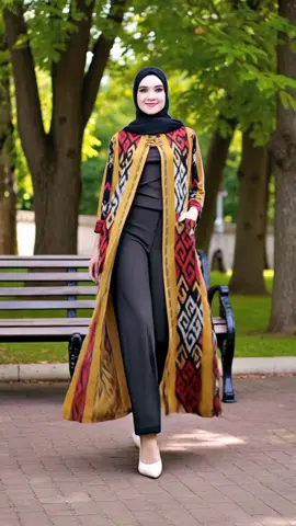 CAMILA LONG OUTER WANITA, LONG OUTER TENUN MODERN #outer #outerwanita #outermodern #outerlong 