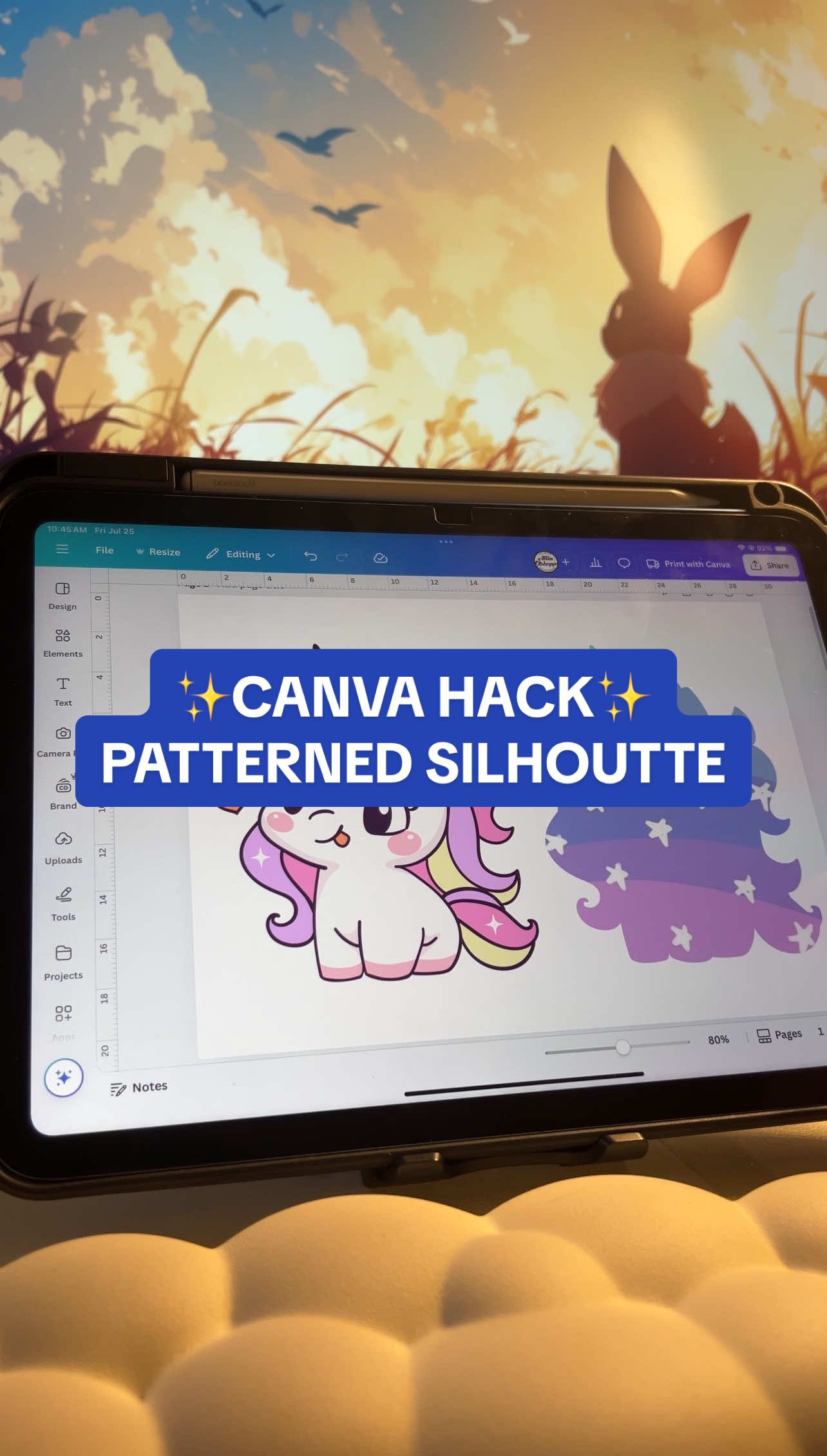 Canva Hack Alert! Create eye-catching patterned silhouettes using clipping masks in the Canva app — quick, simple, and stunning! ✨ Give your designs a unique twist by combining patterns and shapes with this clever trick. Search Clipping Mask in Canva Apps and give it a try. Follow for more✨ #canvatipsandtricks #canvatutorial #canvahacks #canvadesign #kidsactivities #digitalproduct #fyp #fypシ゚viral 