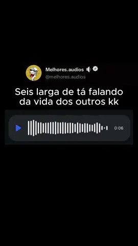 Quer mais audios? grupo na bio!