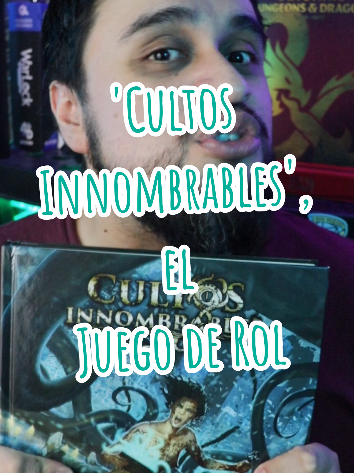 Respuesta a @lilianprincces Me alegra que preguntes esto, pues de los muchos juegos de rol que hay sobre la literatura de Lovecraft y los mitos de Cthulhu, Cultos Innombrables hace un acercamiento interesante al ser justamente el juego que habla sobre el lado negativo de estos. Veamos. . #lovecraft #cthulhu #rpg #juegosderol #juegosdeterror 