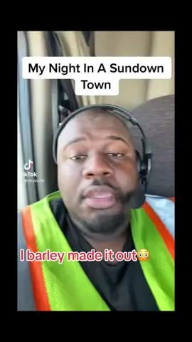 #explore #trending #fyp truck driver tell how he survived a sundown town in #texas 
