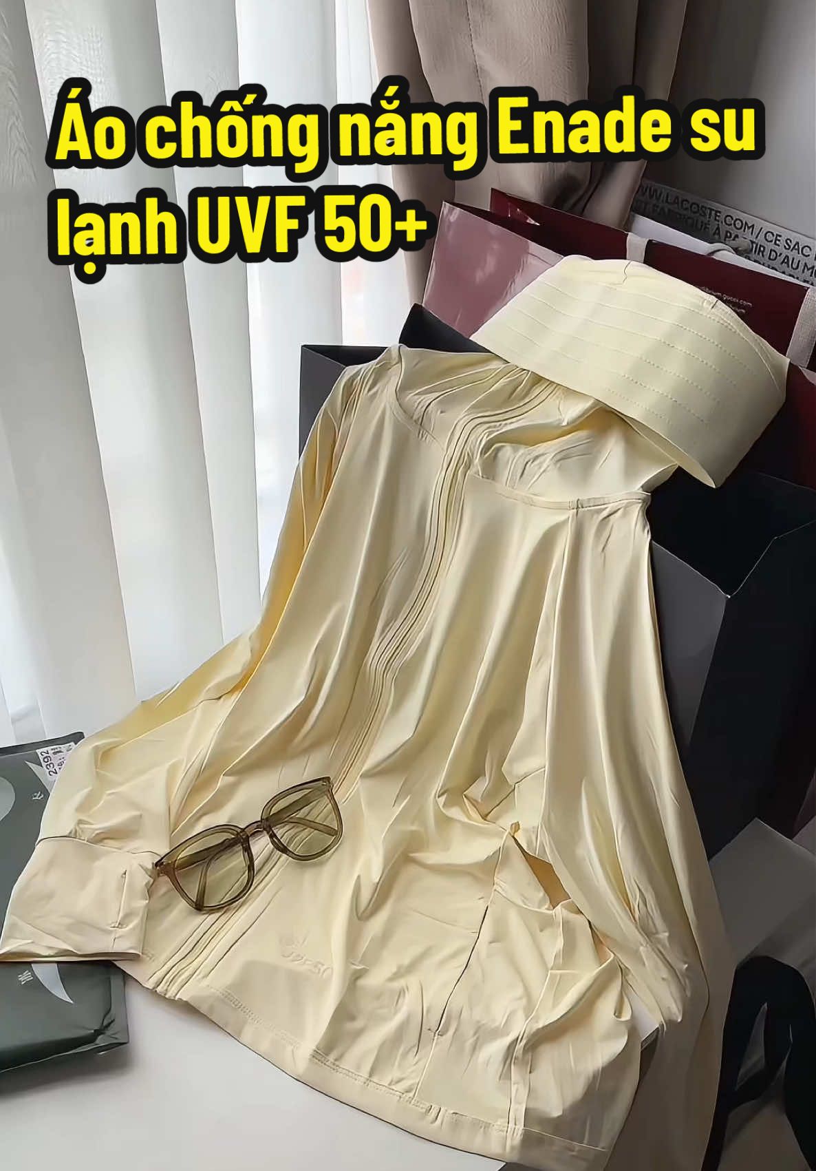 Áo chống nắng mặc lên mát rượi,nhẹ mỏng ,mềm mịn Ưng lắm nha 🥰#aochongnangenade #aochongnangsulanh #aochongnangxin 