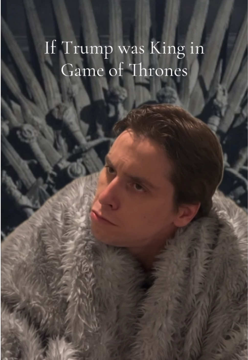 If Trump was the King in GOT #xybca #mem #comedy #impressions #trump #parody #gameofthronesedit #z #zyxcba #xyzbca #reels #comedian #comedyvideo #skit #sketch #gameofthrones #jonsnow #epstein #fentysuperbrandday #levi #zodiacsigns 