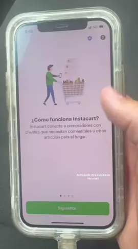 Si activando cuenta de Instacart 😉 sin pagos adelantados #parati #instacart #vira #fyp 