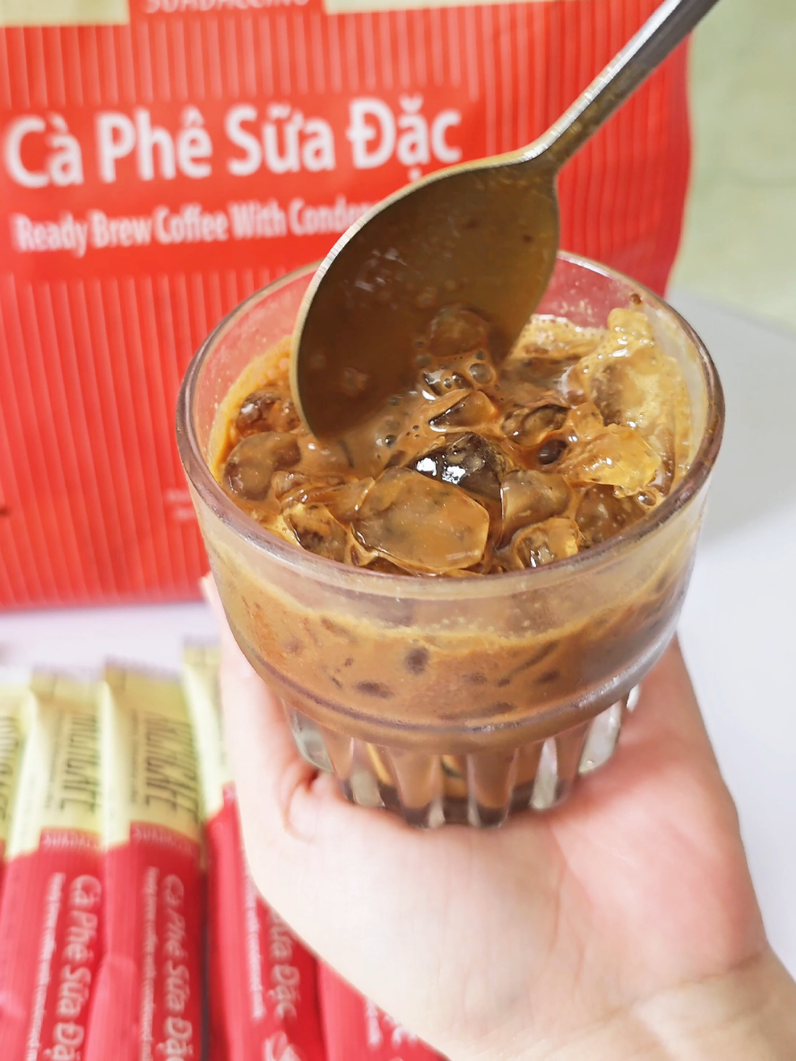 Cà phê sữa đặc Archcafe vị rất đậm đà thơm ngon trọn vẹn #caphe #cafesua #caphesuadac #archcafe #cappuccino #hangtienich24h 