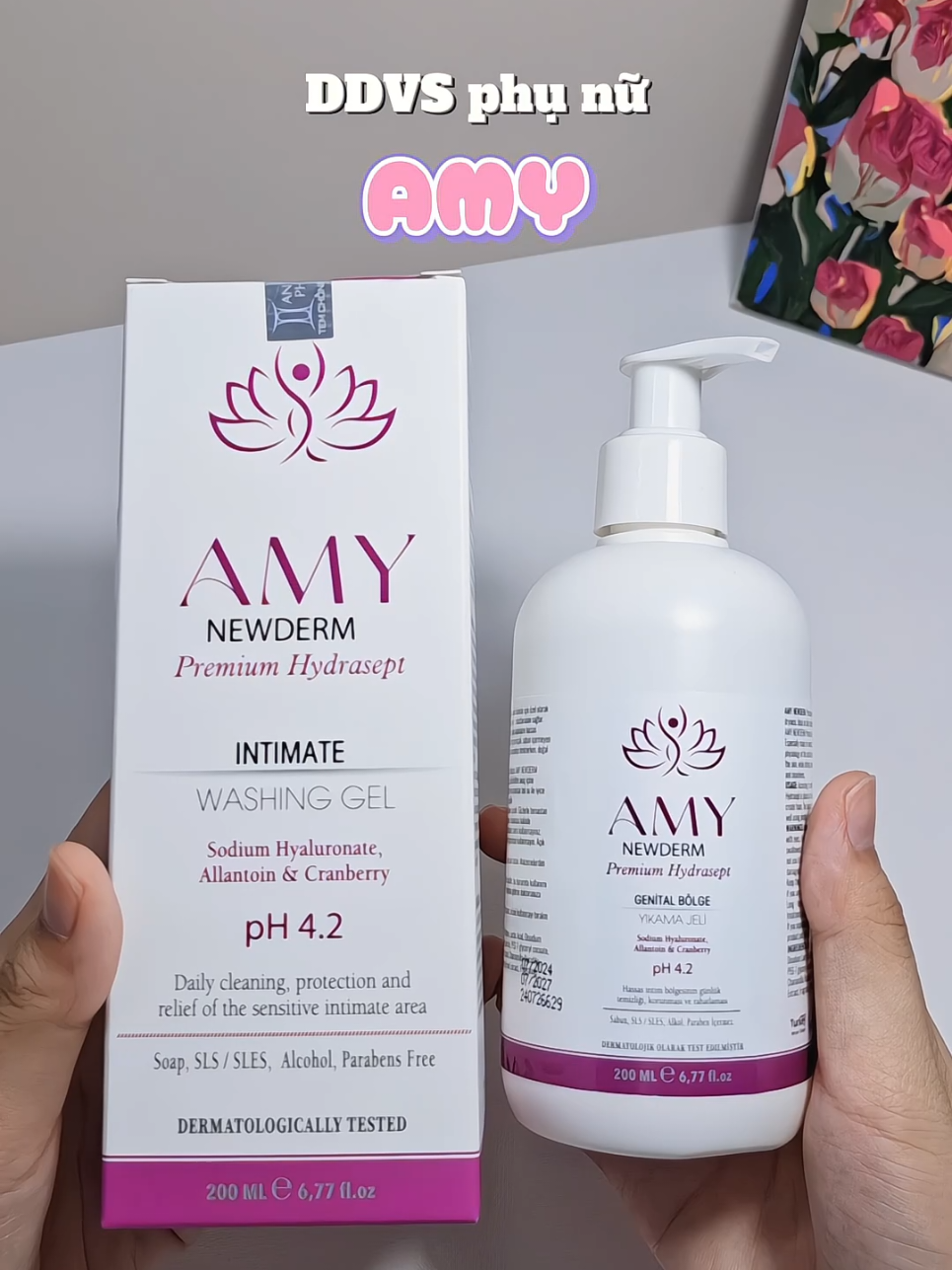 Chị em chưa biết dùng gì cho yên tâm thì thử em này nha #dungdichvesinh #dungdichvesinhphunu #dungdichvesinhamy #linhginaofficial #ddvs #capcap🌷🌷 