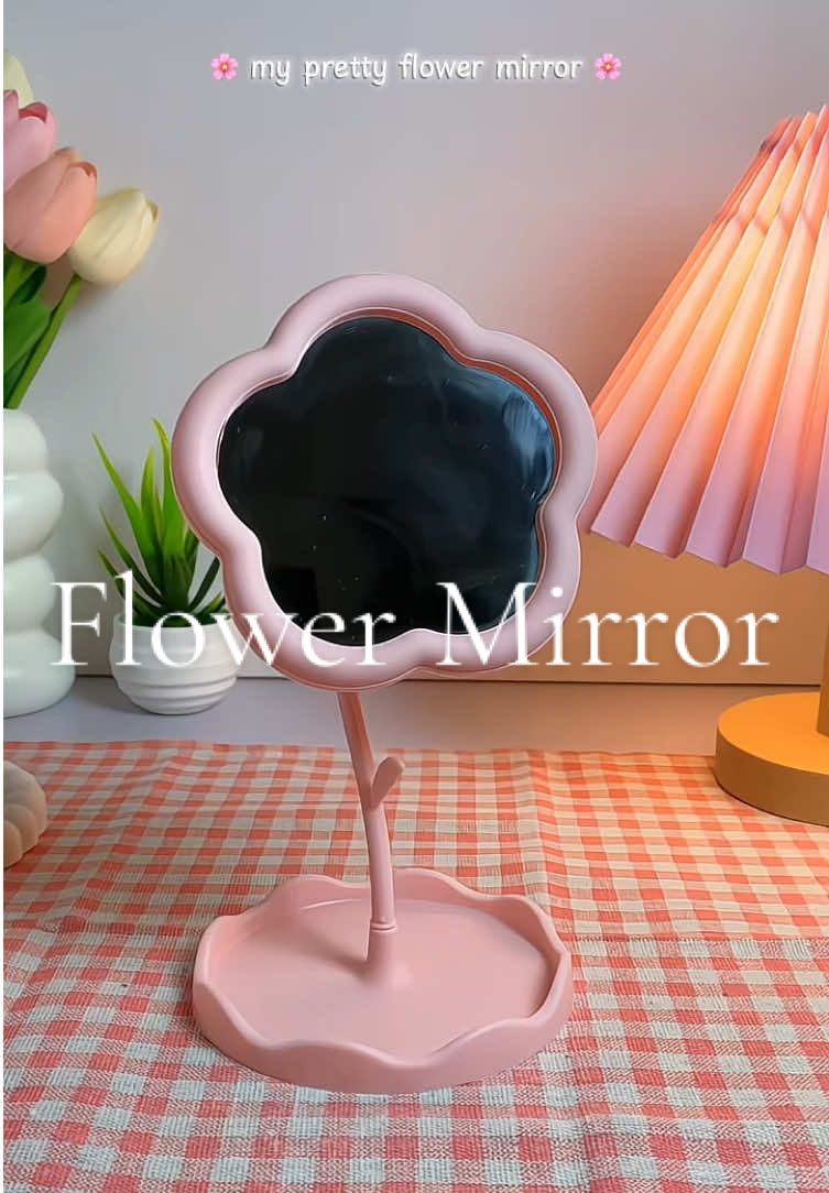 ang pretty ng mirror nato ang mura pa 😍 #mirror #flowermirror #deskmirror #tablemirror #pinkmirror #pinkstuff #cutemirror #aestheticmirror #fyp #foryouuu #fyppp 