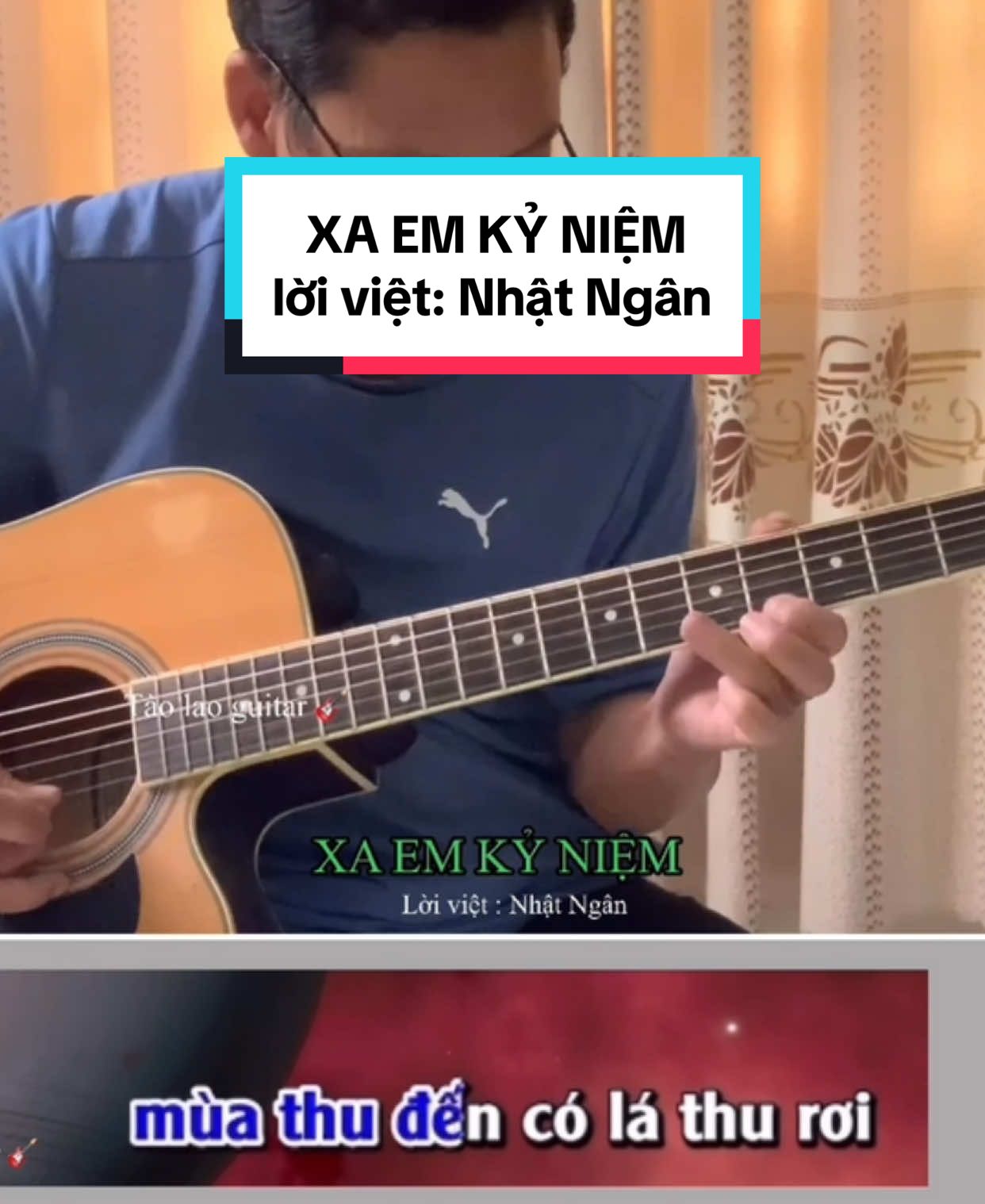 Xa em kỷ niệm #xuhuong #taolaoguitar #guitarkhongloi #virral #nhackhongloi 