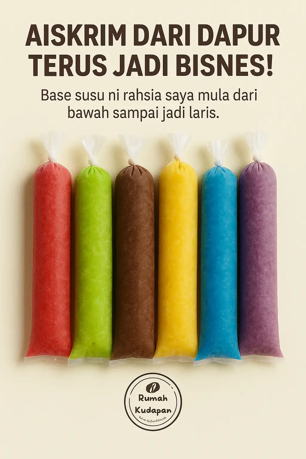 Nak mula berniaga Aiskrim Malaysia tapi tak tahu nak mula dari mana? Ni dia resepi base susu basic sedap — sesuai untuk newbie, modal jimat, rasa padu, repeat order bukan main! Satu base ni je boleh buat macam-macam perisa 😍 📌 Simpan poster ni siap-siap! Dah ambil resepi ni? Sila komen 