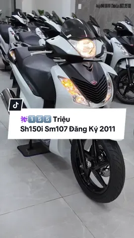 🫟 Sh150i Nhập Ý số máy 107 đăng ký 2011 trắng Sporty 1️⃣5️⃣5️⃣ Triệu 💥 #sh150itali #showroomsh121 #sh_itali #sh150i2012 #anlysh121 #muabanxemay #trùmcuốish150i 