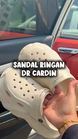 Serius nampak mcm mahal tapi harga mesra poket 🤣🥳 #sandaldrcardin #sandalmurah #kasutcrocs #sandalgetah 