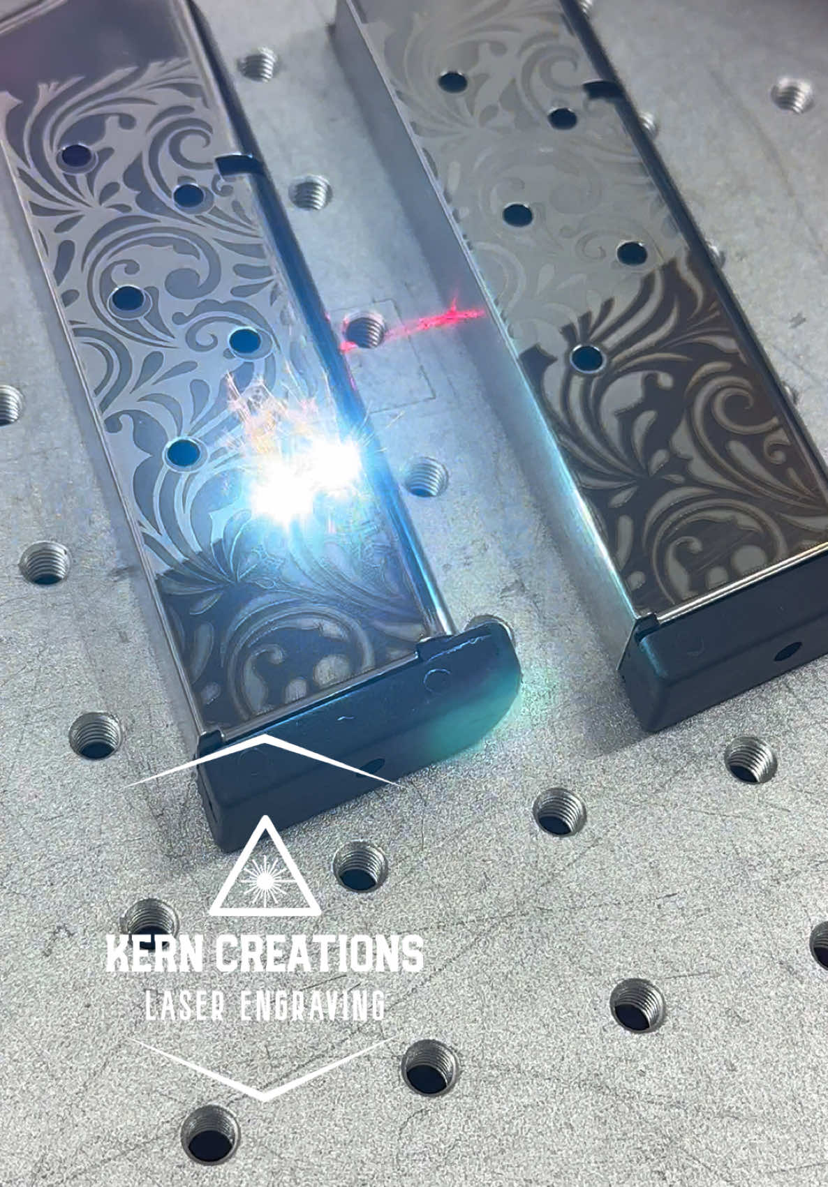 Laser engraving seed containers #kerncreations #fyp #viral #laserengraving #bakersfield #that 