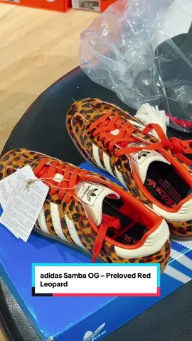 adidas Samba OG – Preloved Red Leopard