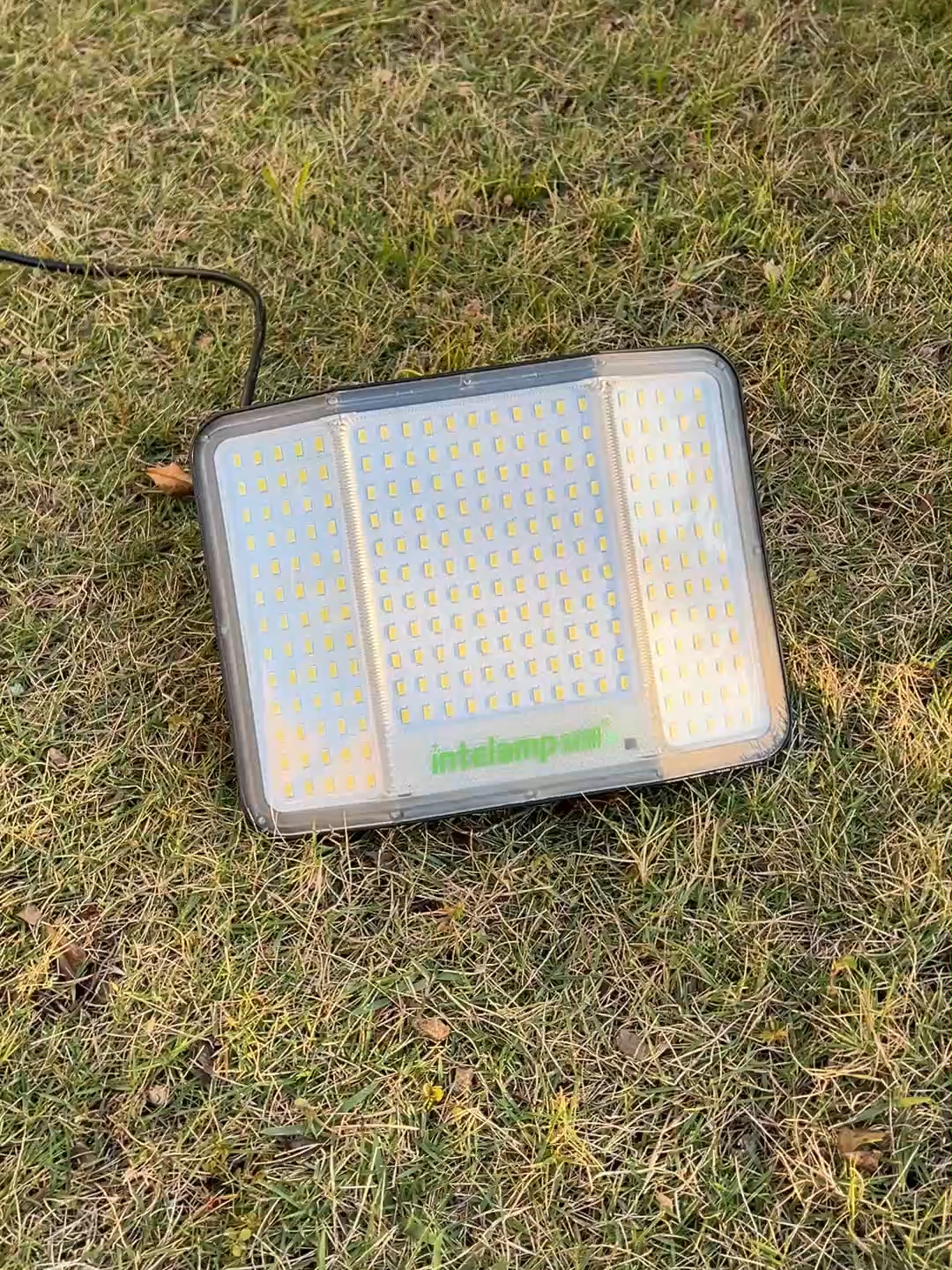 intelamp Solar flood light outdoor without motion sensor#intelamp #outdoorlighting #motionlight #solarlight #homelight #fyp