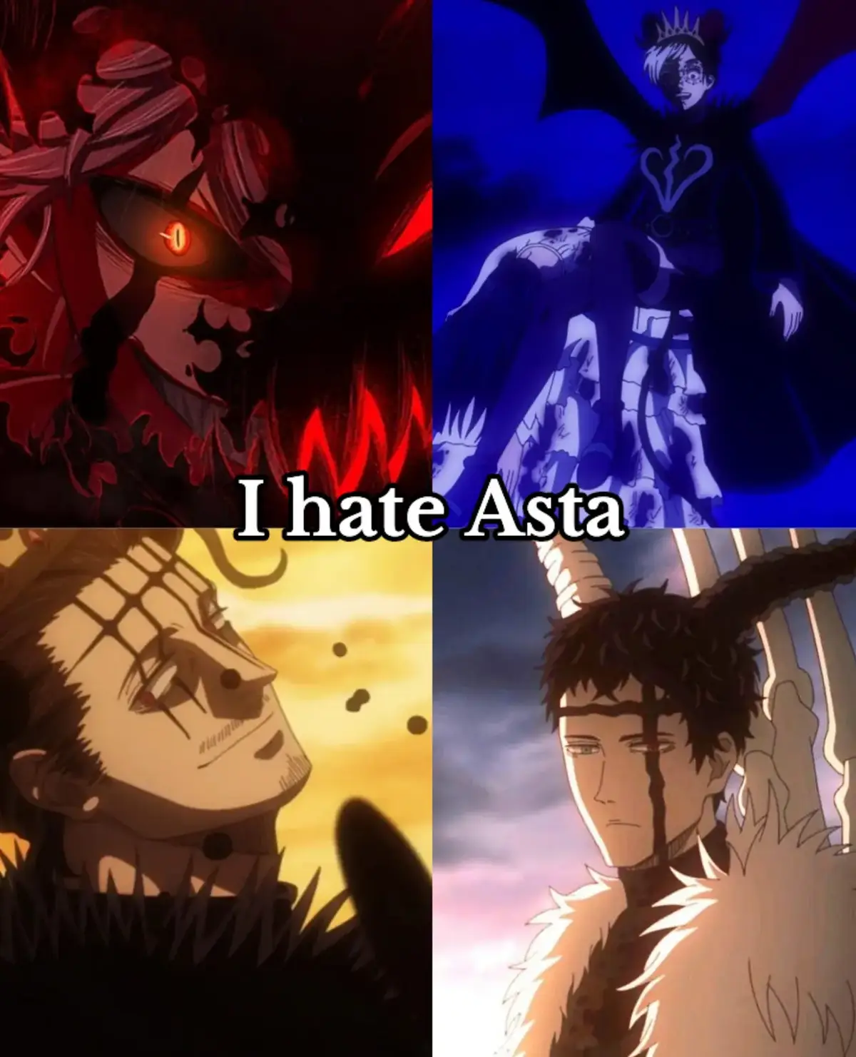 Asta Staria The one who has been through everything ❤️ #asta #blackclover #anime #fyp #foryoupage #videoviral #blackcloveredit