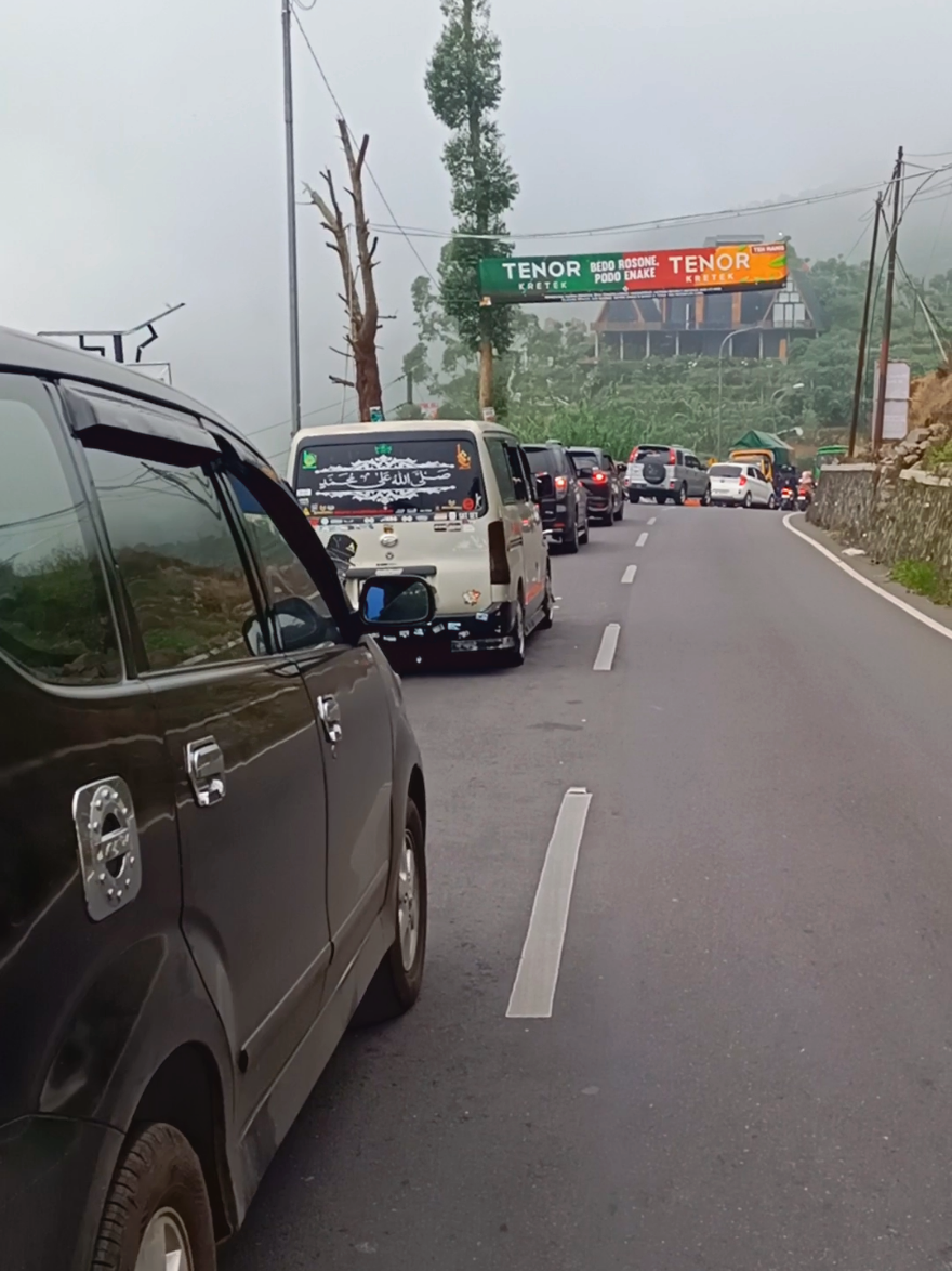 jalur Dieng berselimut kabut... #jalanjalan  #dieng 
