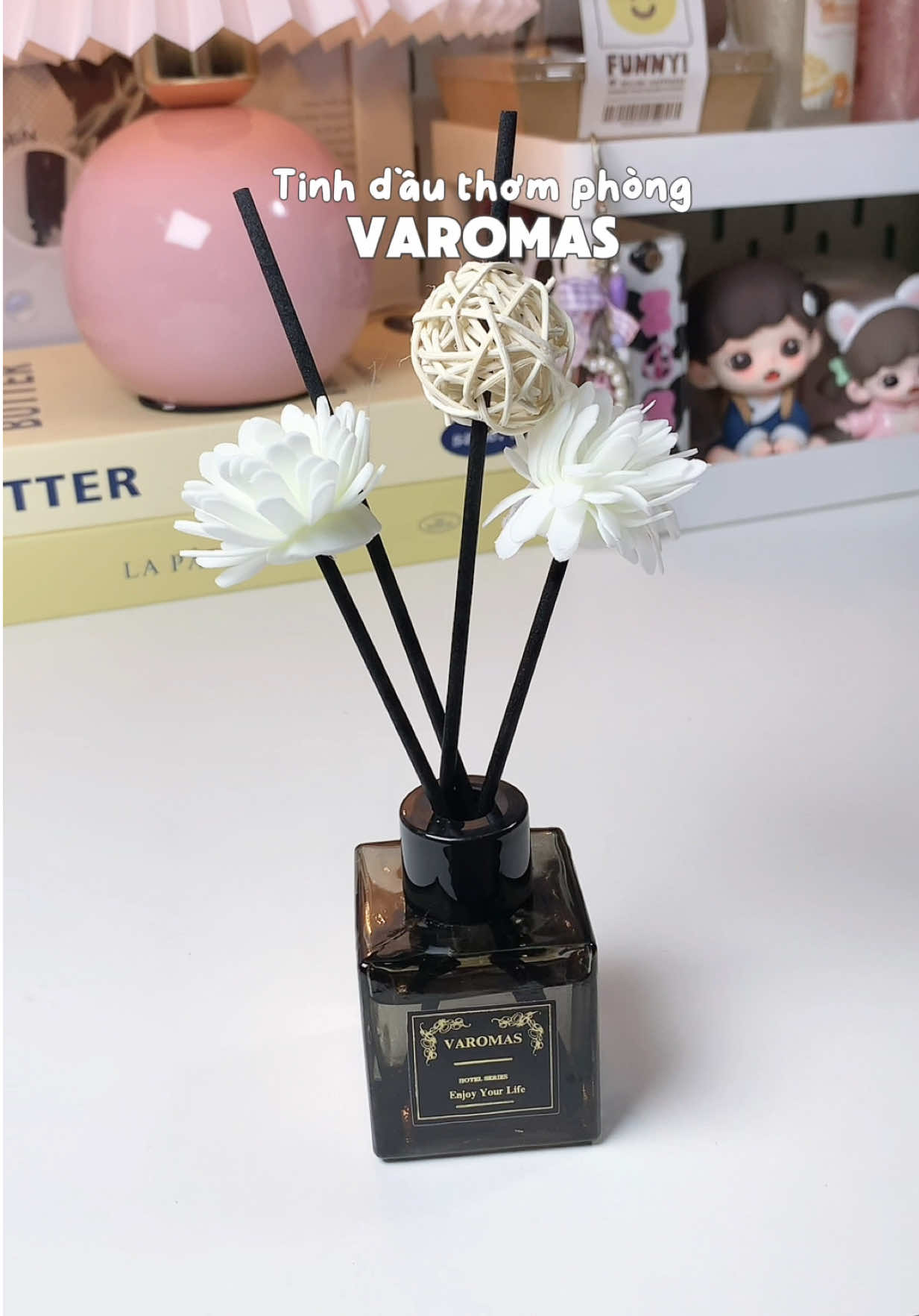 Lọ khuếch tán tinh dầu Varomas siu thơm ⭐️ Có nhiều mùi cho mí bà lựa nữaa #varomas #lokhuechtantinhdau #lokhuechtanthomphong #tinhdauthomphong #tinhdauthomphongkhuechtan #unboxing #thnguyenne #muataitiktokshop #fyp 