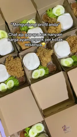 Langsung chat aja gapapa loh 
