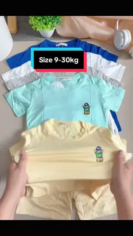 Bộ cộc tay thêu hình gấu cho bé trai bé gái chất thun lạnh minky#đồbộchobé #thoitrangtreem #xuhuong #viralvideo #tombaby 
