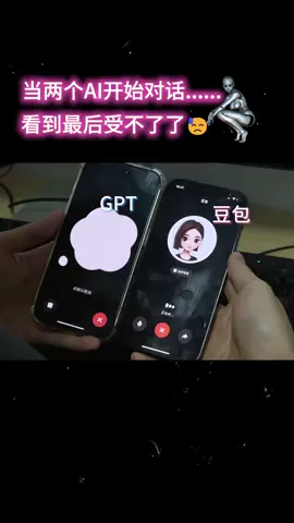 两个AI对话是一种怎样的体验？ #ChatGPT #AI对话 #AI #fyp #deepseek #人工智能 