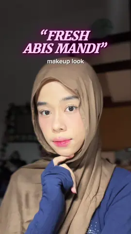 Replying to @🥣 tutorial Makeup fresh Abis mandi, maaf buru2 ngejar kereta.. cushion, mascara: @barenbliss_id , liptint : @Azarine.official , matte powder, brows : @Wardah Beauty Official, blush : @otwoo.id & emina, selengkapnya tonton vid nya sampe akhir yaa❣️ #makeuptutorial #tutorial #beauty #wardah #emina #azarine #otwoo #barenbliss #focallure