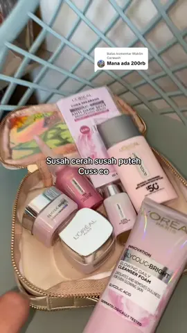 Membalas @Maklin Carwash #lorealglycolicbright 