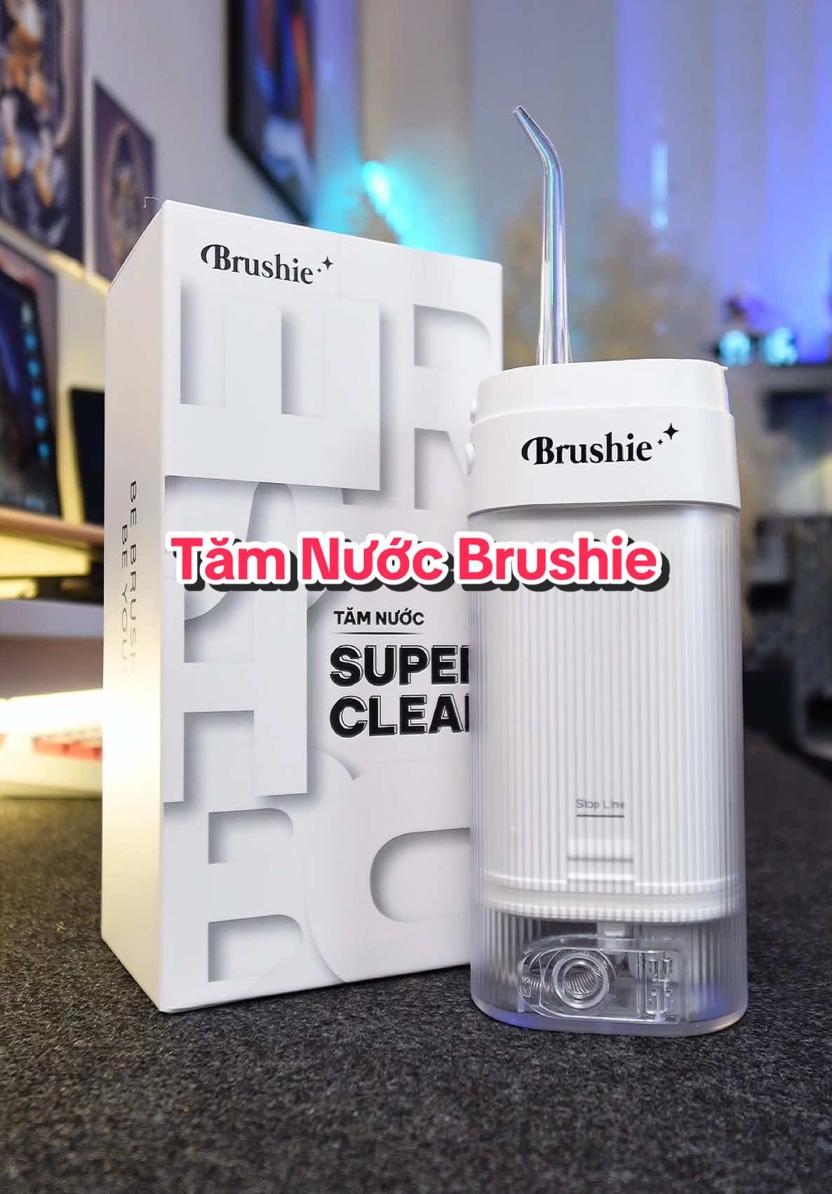 Tăm nước Brushie đã được cải tiến dùng sướng hơn #ongbobaconreview #LearnOnTikTok 