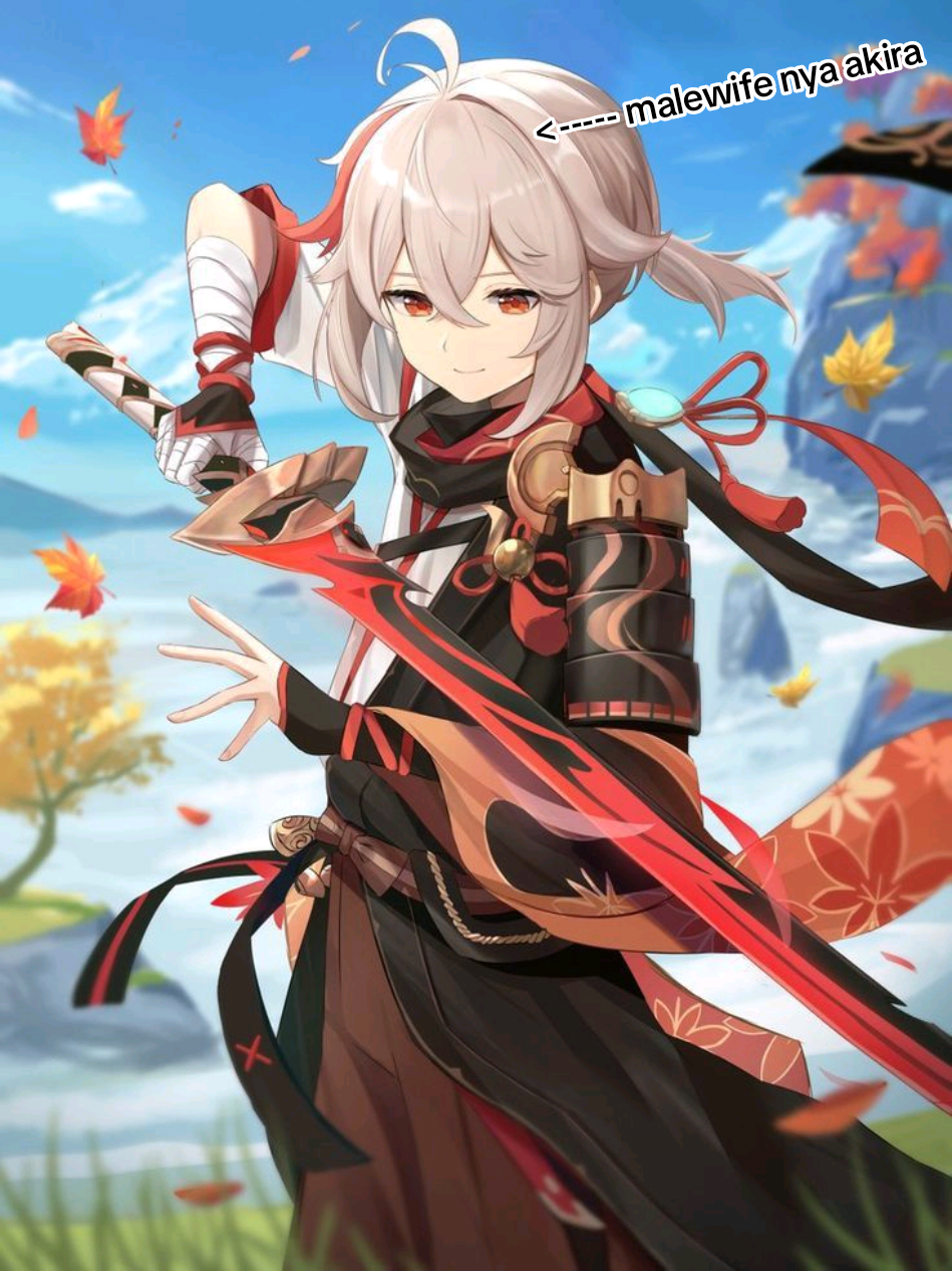 gtw mw post apa lagi,,, jdinya akh post suamiku aj🤤😳 __  tags.  #edit #fyp #kaedeharakazuha #GenshinImpact #akiracintamatisamakajuhaselamanya #kazuhagenshinimpact 