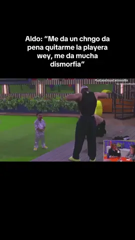 Aldo: “Me da un chngo da pena quitarme la playera wey, me da mucha dismorfia” #LaCasaDeLosFamososMx #LaCasaDeLosFamososMexico #LaCasaDeLosFamososMx3 #LCDLFMX3 #LCDLF #LCDLFMX #LCDLFMexico #LaCasaDeLosFamosos #Mexico #RealityShow #Abelito #ElAbelito #AaronMercury #AldoDeNigris #Aldo 