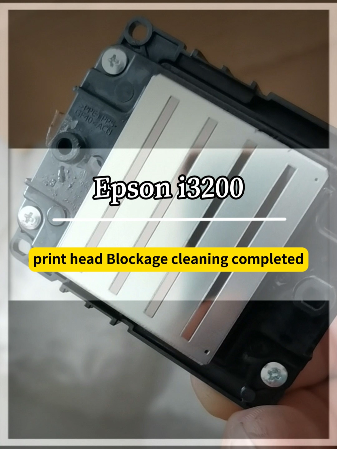 Epson i3200 print head Blockage cleaning completed #UVflatbedprinter #Epsoni3200 #Epson4720 #UVink #EpsonDX5 #EpsonXP600 #EpsonTX800 #EpsonDX7 #Epsoni1600 #InkJetPrinter #Photomachine #RicohG5 #RicohG4 #KONICA1024i #RicohGH22220 #kyocera #Seiko1020 #ToshibaCE4m #wideformatprint #Konica512i