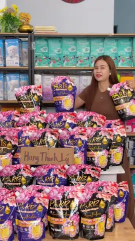 Ưu đãi 130.000đ 3 túi nước giặt xả Paris hương nước hoa pháp, giặt sạch, thơm lâu, mềm vải#nuocgiat #tiktok #xuhuong #thinhhanh #nuocgiatxa 