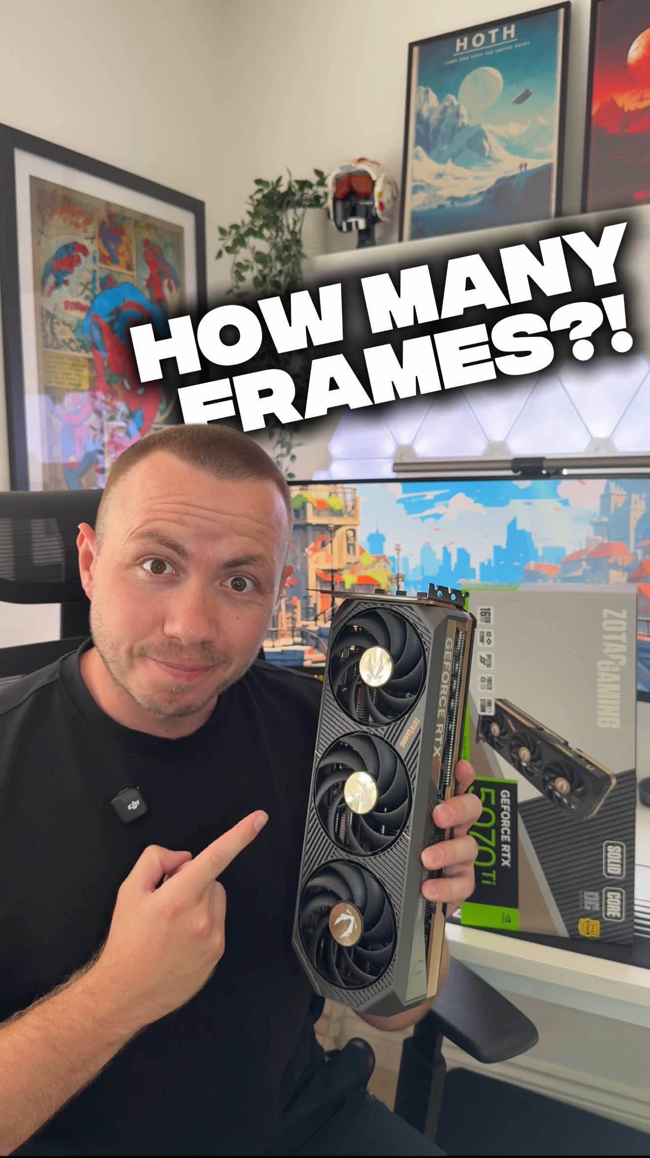 It’s GPU upgrade time 😎 #ad This is the ZOTAC Gaming GeForce RTX 5070ti Solid Core OC Graphics Card With NVIDIA’s new Blackwell architecture powering features like DLSS4 and Reflex this is a pretty beefy card when it comes to gaming And it comes with Icestorm 3.0 advanced cooling, a reinforced mid-metal frame & active fan control If you wanted to check out the full review then check out the video in my bio. #nvidia #zotacgaming #pcgaming