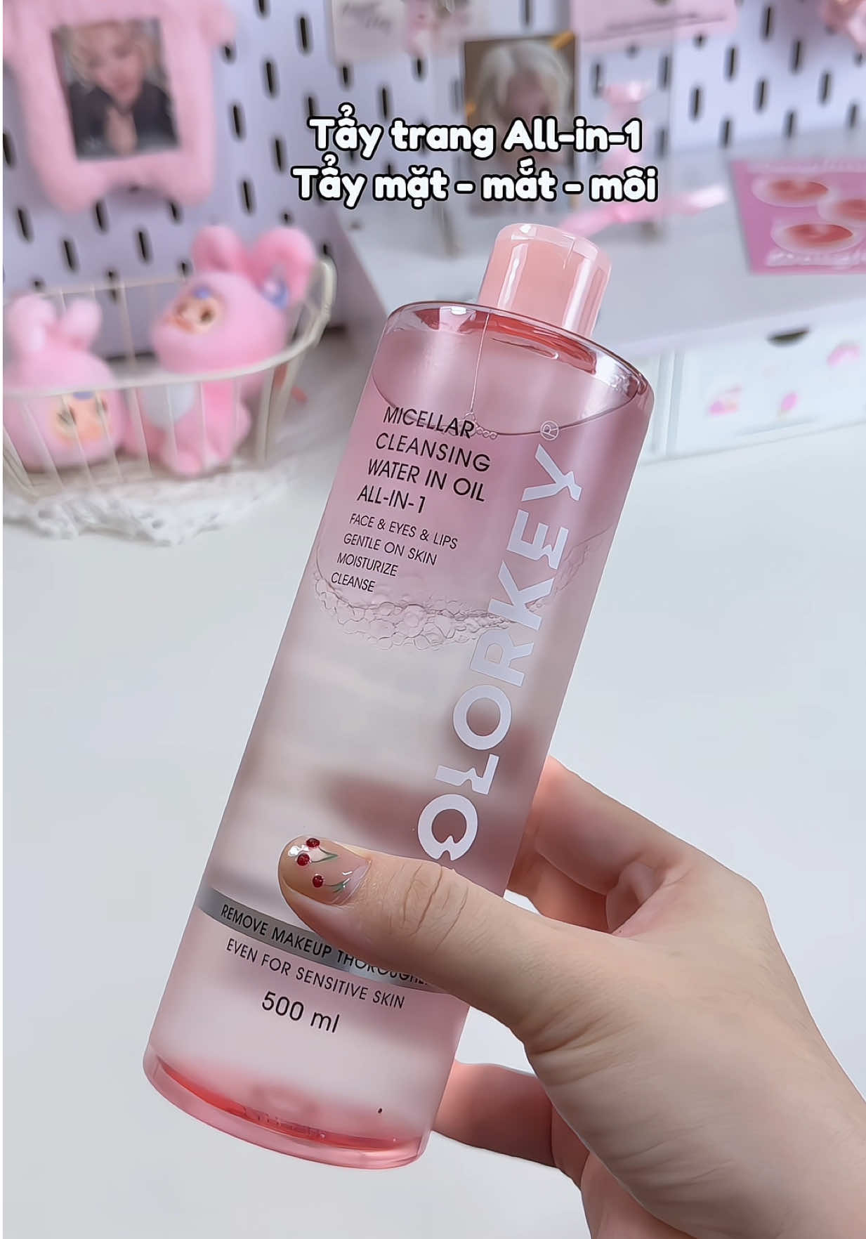 Chai to oạch xài ok không bị nhớt ýyy #Colorkey #taytrangColorkey #nuoctaytrang 