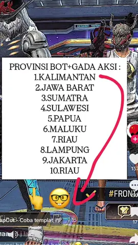 ta tapi bang👆🤓 bnyk bukti😅 #kalimantanpride #rafaelalokk #jagoancs🥵🤙 #freefire 