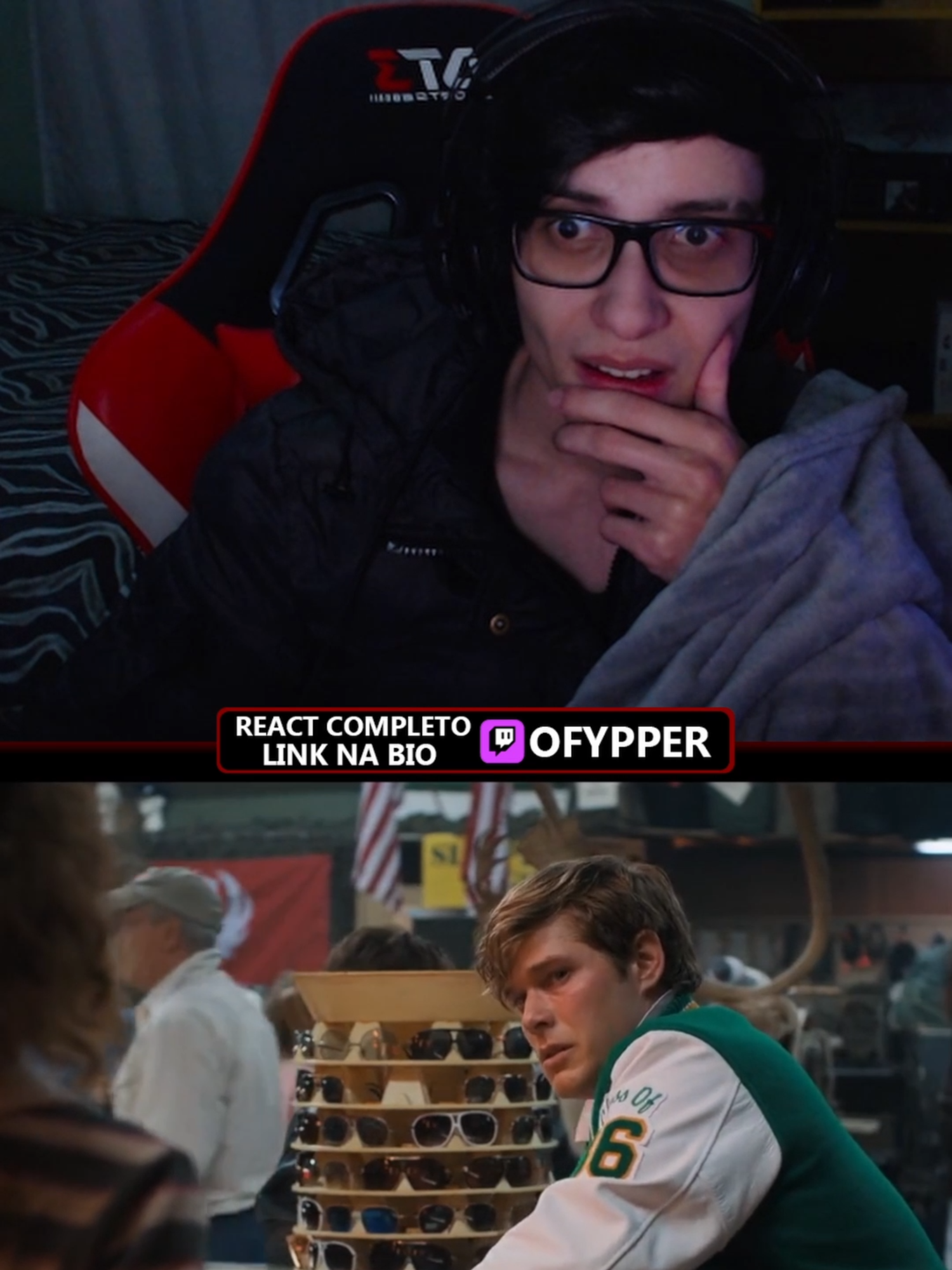 o jason tá todo perturbado... #strangerthings