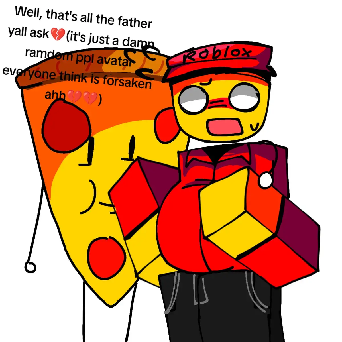 Poor ramdom avatar.. 💔L#roblox #drawing #mafioso #007n7 #chance