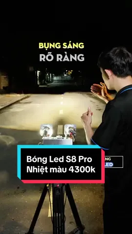Ánh sáng thực tế Bóng Led X-Light S8 Pro #auto365 #xlight #naoEvo #s8pro #nangcapanhsang #dodenoto 