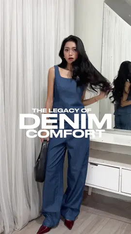 the legacy of denim comfortnya @Perfect on You gausah diraguin sih kalo bahan sejauh ini baru nemuin bahan denim yang super comfy #perfectdate #rekomendasioutfit #denimoutfit #denimondenim 