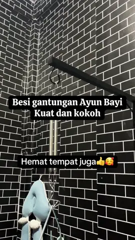 Rekomendasi buat ibu ibu yang punya bayi👍👍 hemat tempat juga🥰🥰 #fypシ゚ #fyp #perlengkapanbayi #gantunganayunanbayi #ayunanbayi #besiayunandinding #ayunanbayi 
