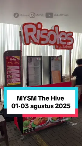 cuma 3 hari aja , 1-3 agustus 2025 yaaaa #RisolesSakoci #MYSM #eventkuliner #bumipancasona #kotabaruparahyangan #MarDezFams 