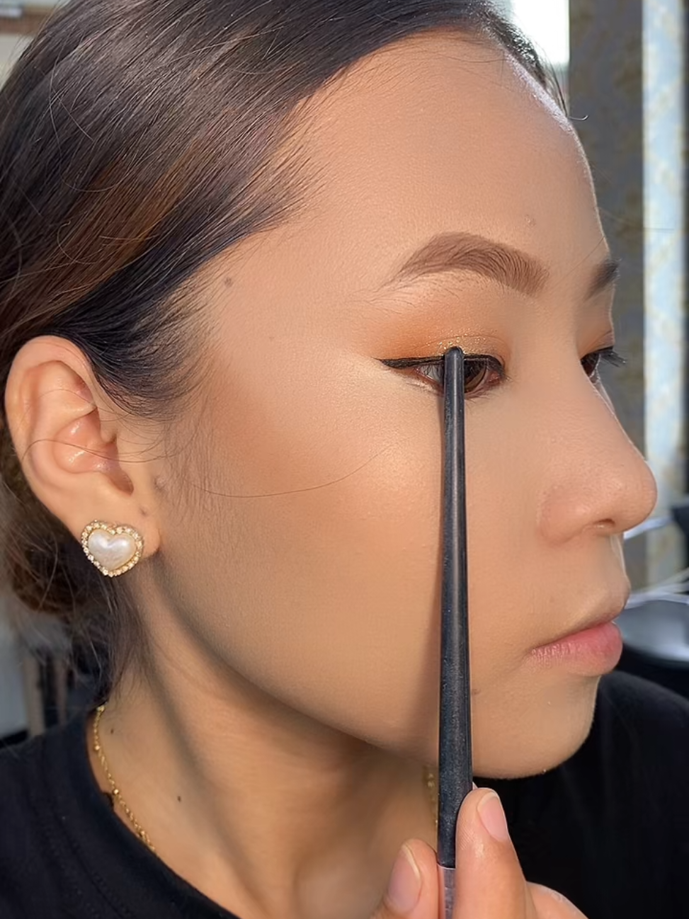 face contour technique  Student work  Educator Nancy sunuwar Ramauli @Beautyblinkproduct @Beauty Blink Hairstyles @Beauty Blink Nail #makeuptutorial #tiktoknepal #skincare #colorcorrection 