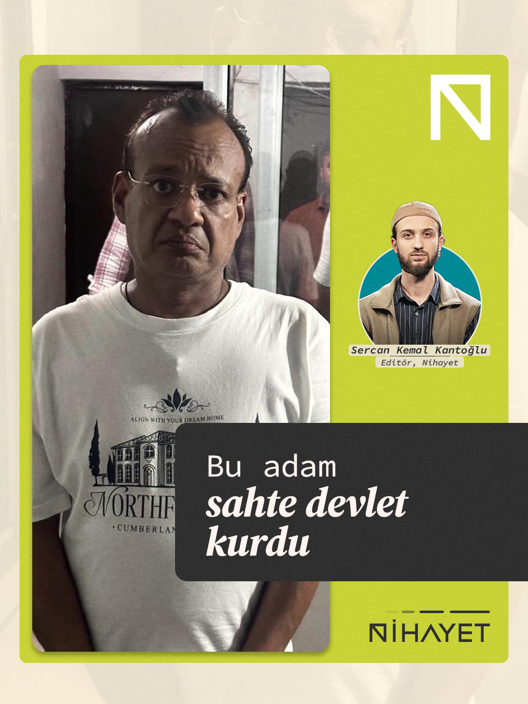 Bu adam sahte devlet kurdu 🏳 👀 Hindistan’ın Ghaziabad kentinde Harshvardhan Jain isimli bir kişi, hayali devletler adına sahte büyükelçilikler açarak büyük bir dolandırıcılığa imza attı.