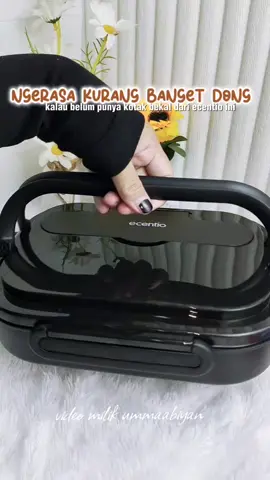 ini sih keren banget kotak bekalnya #ummaabiyan #ecentiolunchbox #lunchbox #kotakbekal #kotakbekalstainless #kotakmakan 