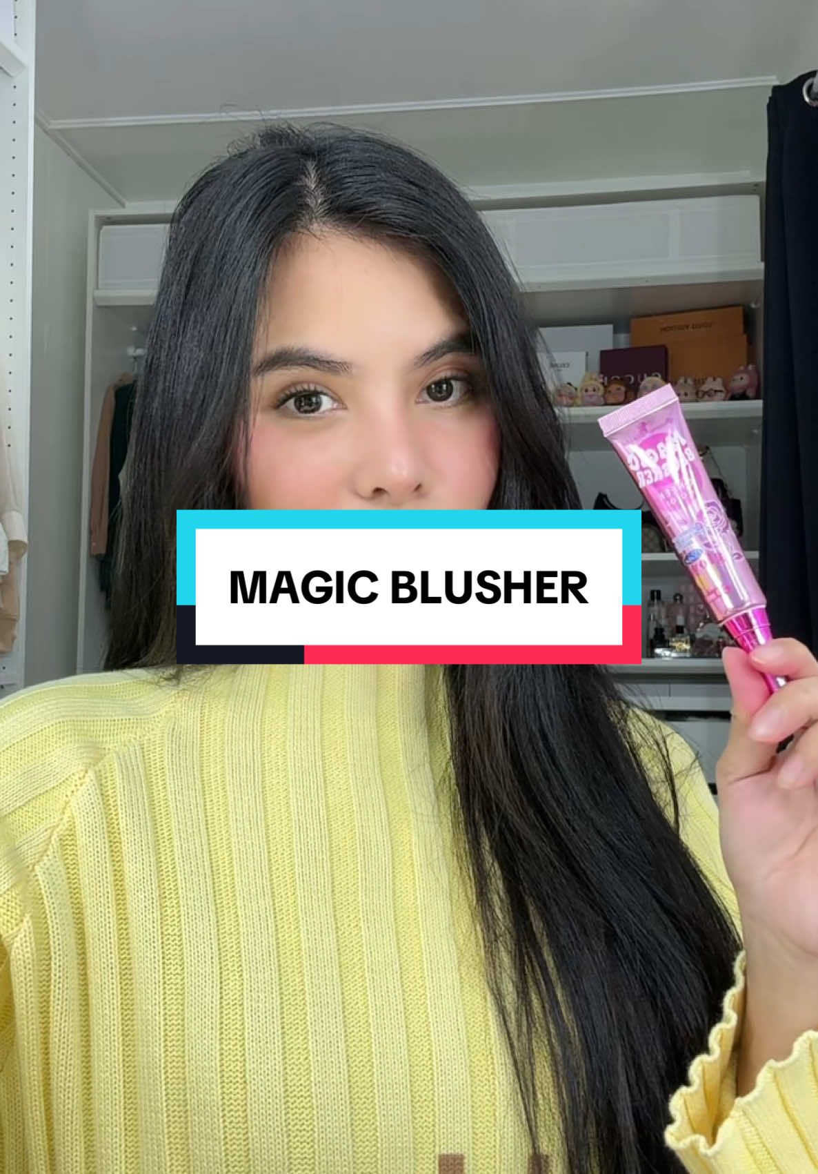 Replying to @Joyce Almante Bigyan mo naman siya ng ilang segundo para maipakita niya ang magic niya. 💖😄 #magicblusher #blushon #creamblush 