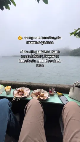 Soal penampilan aku ancen reget, tapi nek soal dompet,,Resik😎#sarangantawangmangu 