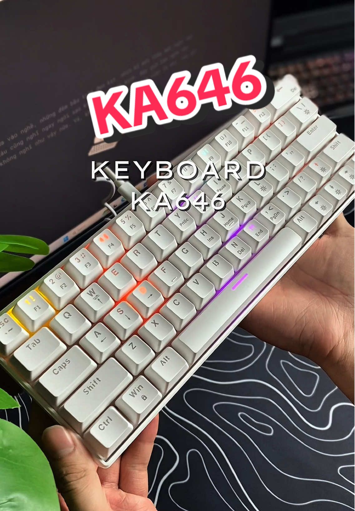 Bàn phím cơ giá rẻ #banphimco #banphimcogaming #keyboard 