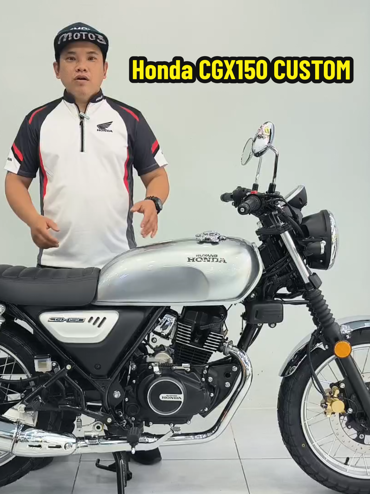 CGX150 Custom tại Cubhouse. HL&ZL : 0933.986.098 #xemaynhapkhau#honda#honda#hondacgx#cgx150#150cgx#cubhouse#