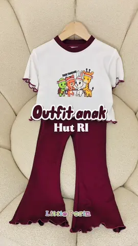 Banyak variasinya juga loh bun😍 #ootdanak #17agustus #outfitmerahputih 